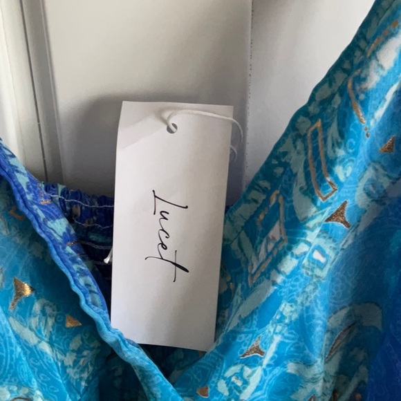 Blue Sundress, never worn - Picture 2 of 7